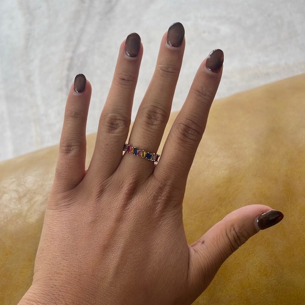 Colored Gems Ring